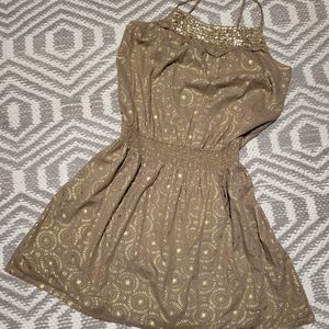 CLOSET CLOSING 💥 Gold dress!